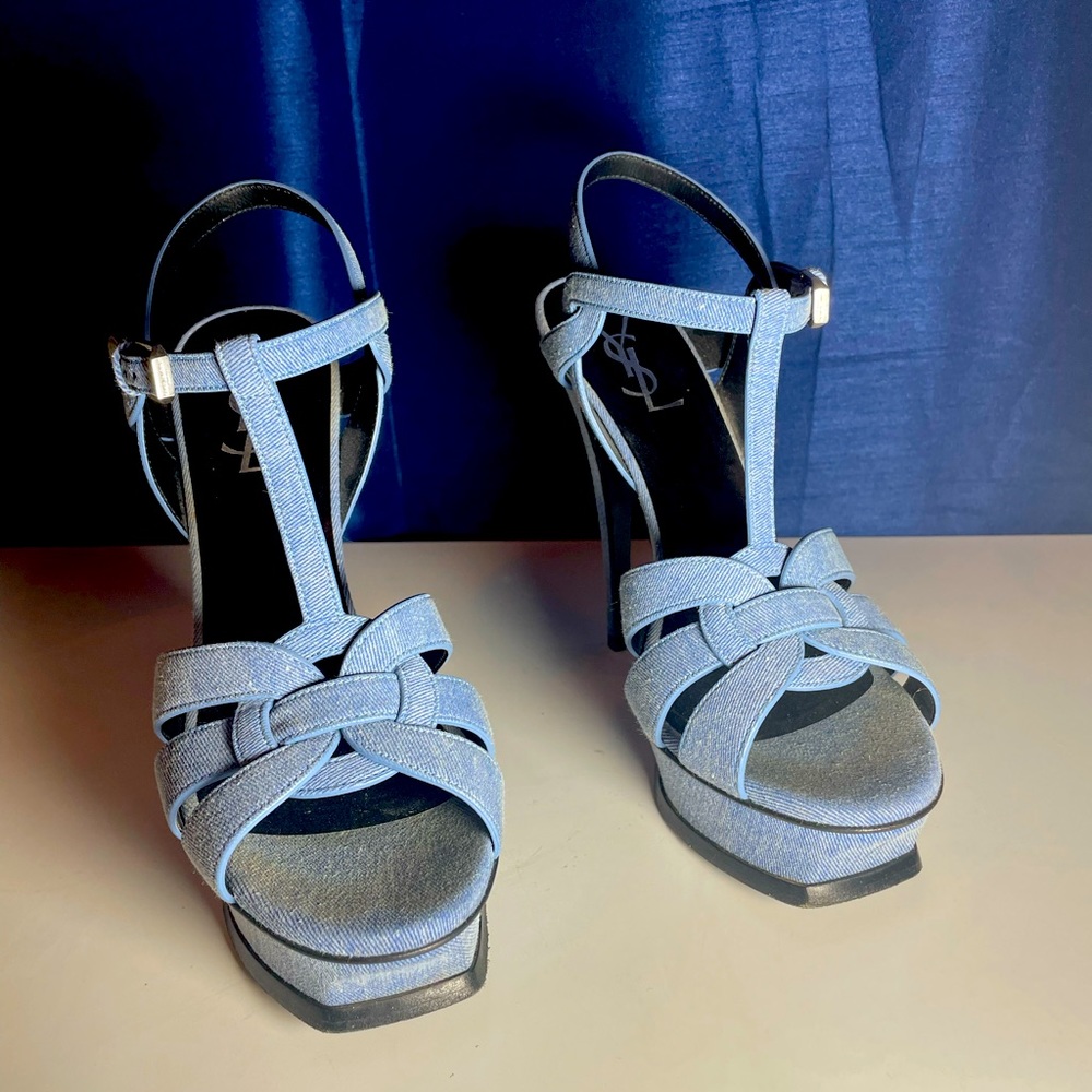 YSL TRIBUTE in jean material
